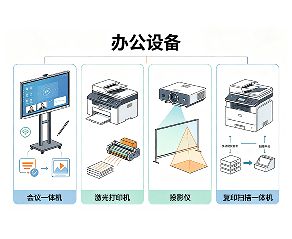 办公设备散热风扇｜会议一体机打印机投影仪复印机散热风扇方案