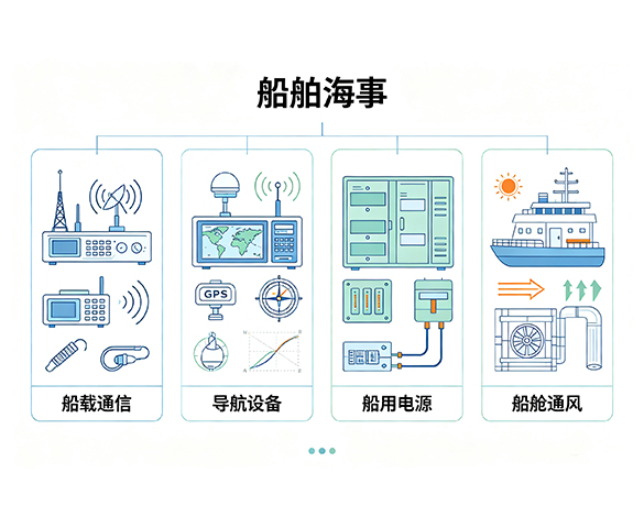 船舶海事散热风扇｜船载通信导航电源船舱防腐散热风扇方案