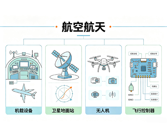 航空航天散热风扇｜机载设备卫星地面站无人机特种散热风扇方案