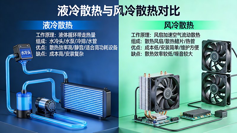 随着AI和大模型算力需求的增长未来风冷会被液冷散热取代吗