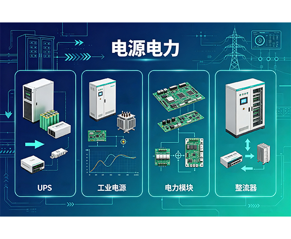 电力电源散热风扇｜UPS电源工业开关电源整流器散热风扇方案