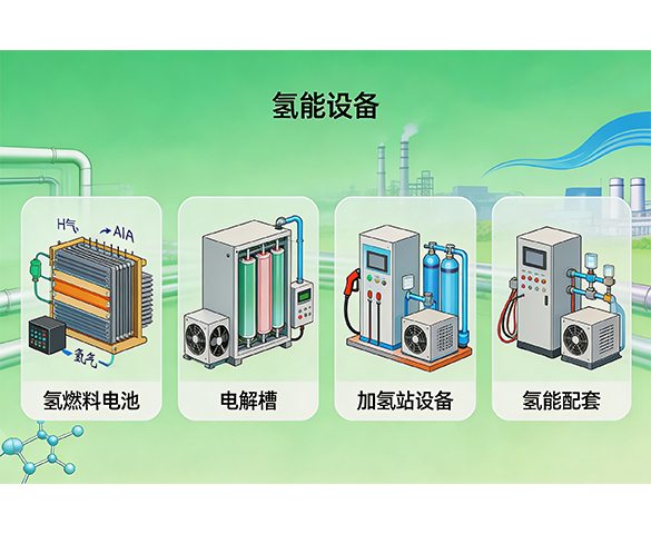 氢能设备散热风扇｜电解槽氢燃料电池加氢站防腐散热风扇方案
