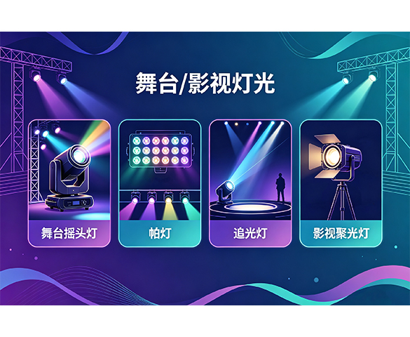 舞台灯光散热风扇｜摇头灯帕灯追光灯影视聚光灯散热风扇方案